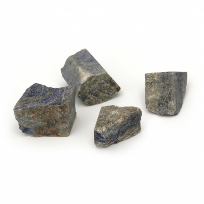 Естествен камък ЛАПИС ЛАЗУЛИ натурален без дупка 19~42x17~30x10~16 мм -100 грама