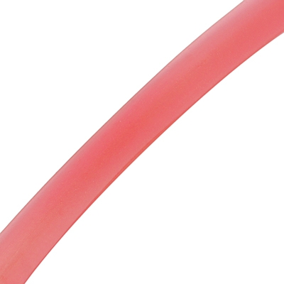 Шнур силикон светещ 4 мм червен -5 метра