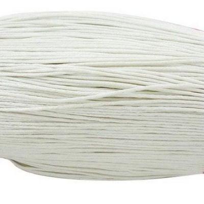 Шнур памук колосан 1.5 мм бял ~80 метра