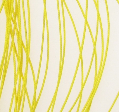 Шнур полиестер с основа корда 0.8 мм жълт -90 метра
