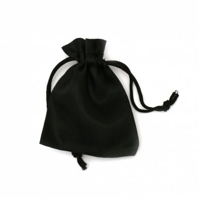 Торбичка за бижута 9x7 мм цвят черен
