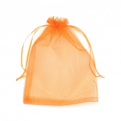 Торбичка от органза 17x23 см оранжева