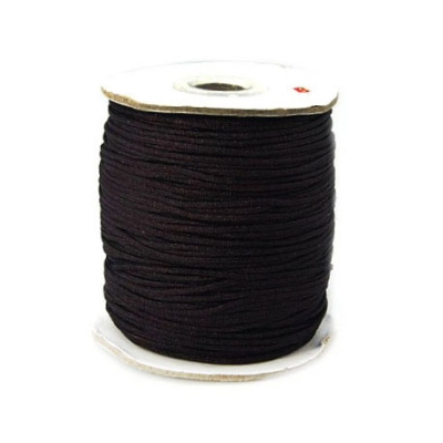 Шнур полиестер 1.5 мм черен ~135 метра