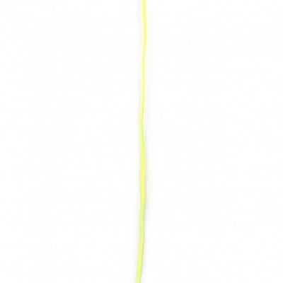 Шнур полиестер 1 мм жълт електрик ~23 метра