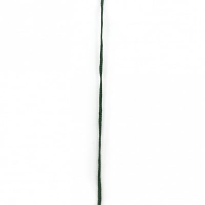 Шнур полиестер 1 мм зелен тъмен ~23 метра