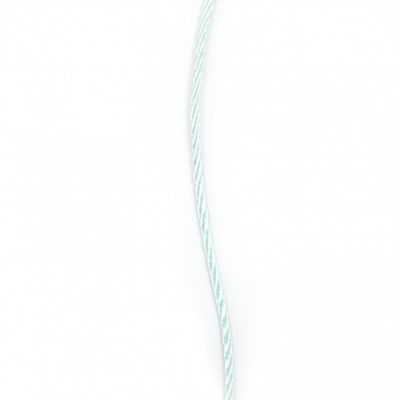 Шнур полиестер 3 мм син светло -5 метра