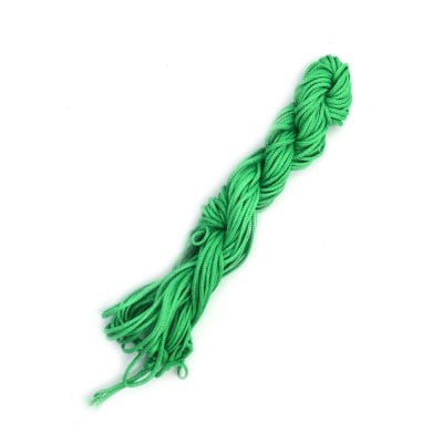 Шнур полиестер 2 мм зелен ~10 метра