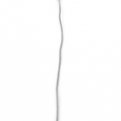 Шнур полиестер 2 мм сив ~10 метра