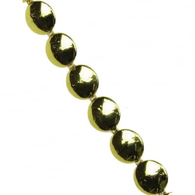 Лента метализе 12 мм кръг злато