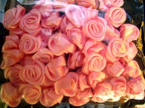 Роза 11 мм розова -50 броя