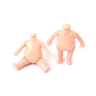 Пластмасово тяло за кукла 45x52x16 мм с подвижни крайници -10 броя