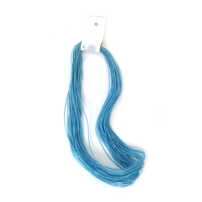 Ластик 1 мм светло син ~21 метра