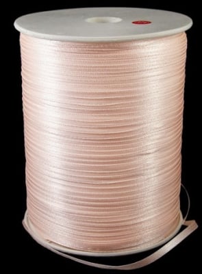 Ширит сатен 3 мм праскова -804 метра