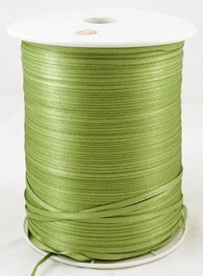 Ширит сатен 3 мм зелен 2 -804 метра