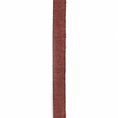Лента памук 9 мм вишна бледа -3 метра