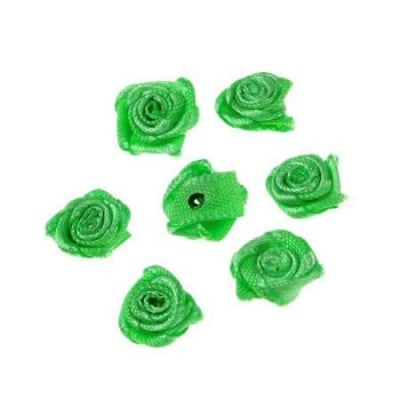 Роза 11 мм зелена тъмна -50 броя