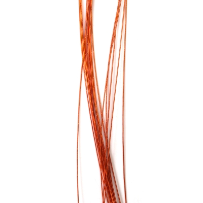 Цветарска тел цвят мед 0.9 мм ~82 см -20 броя