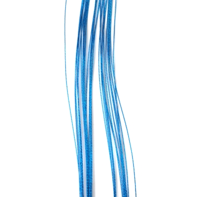 Цветарска тел цвят син 0.5 мм ~80 см -30 броя