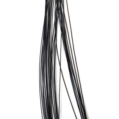 Цветарска тел цвят черен 0.5 мм ~80 см -30 броя