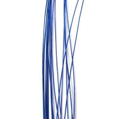 Цветарска тел цвят тъмно син 0.9 мм ~82 см -20 броя