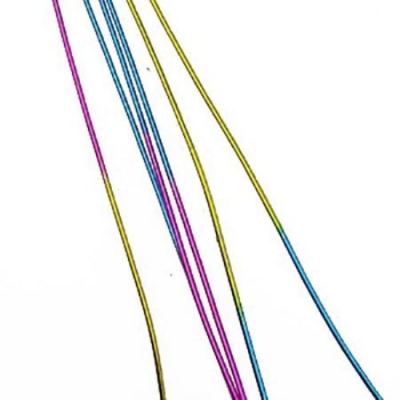Тел цветарска 0.9 мм ~82 см цвят дъга -20 бр