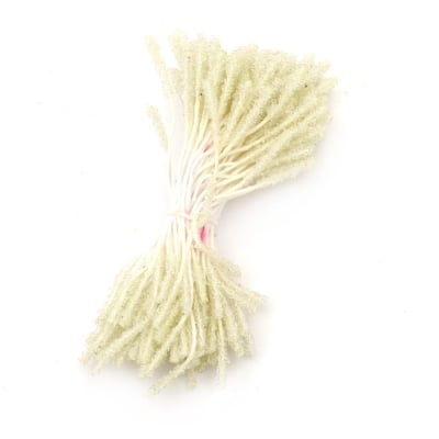 Захарни тичинки двустранни цвят светло жълт  3x10x60 мм ~170 броя