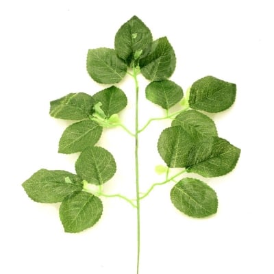 Клонки с листа на роза от текстил 470x260 мм -3 броя