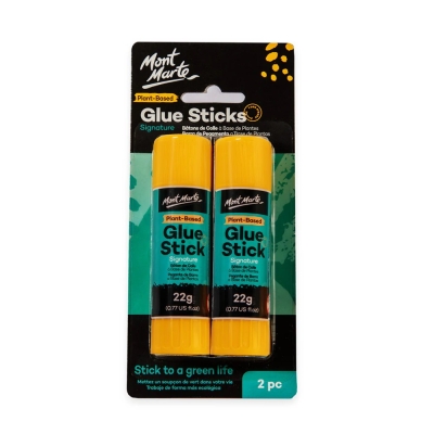 Сухо еко лепило на растителна основа Mont Marte Plant Based Glue Sticks -2 броя