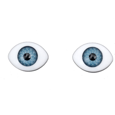 Очички 14x10x5 мм сини -10 броя