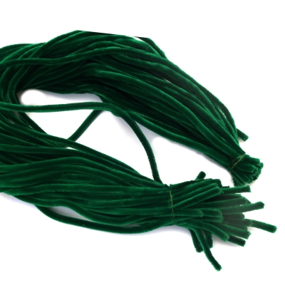 Телени пръчки 8 мм цвят тъмно зелен -1 метър -2 броя