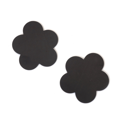 Магнитно фолио във формата на цвете 76x81x2 мм -5 броя