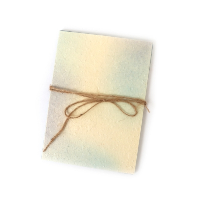 Комплект декоративна хартия за скрапбукинг "MO CARD" 100x140 мм със син пастелен нюанс -23 листа
