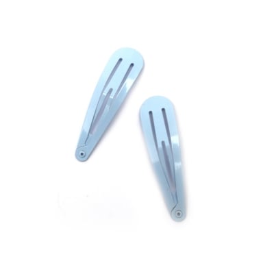 Фиба ТИК-ТАК за коса 60 мм цвят синя -10 броя