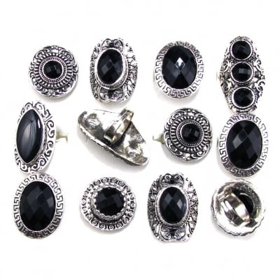 Пръстен метал пластмаса