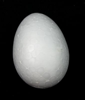 Яйце стиропор 56х41 мм за декорация -5 броя