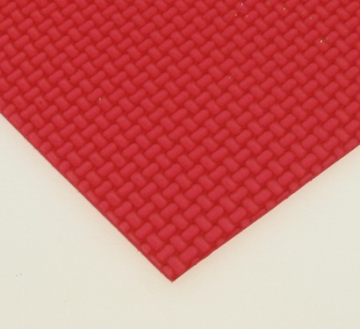 EVA материал /микропореста гума/ 2 мм А4 20x30 см релефен фигурален червен