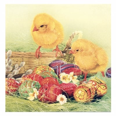Салфетка 33x33 см трипластова Maki-1 брой