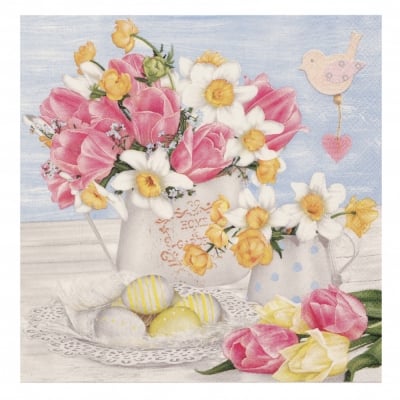 Салфетка 33x33 см трипластова Maki-1 брой