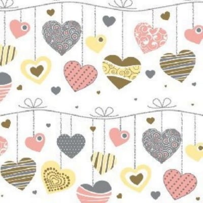 Салфетка 33x33 см трипластова -1 брой
