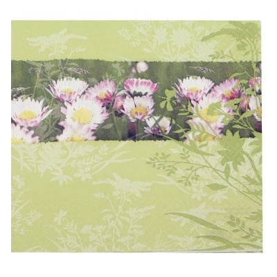 Салфетка HOME FASHION 33x33 см трипластова Daisy View -1 брой