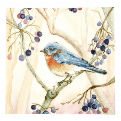 Салфетка HOME FASHION 33x33см трипластова Peter in the Tree -1 брой