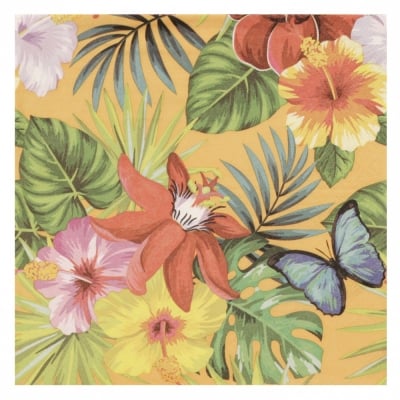 Салфетка ti-flair 33x33см трипластова Jungle Fever orange -1 брой