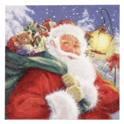 Салфетка ti-flair 33x33 см трипластова Santa with his Presents - 1 брой