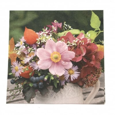 Салфетка ti-flair 33x33 см трипластова  Bouquet d Automne  -1 брой