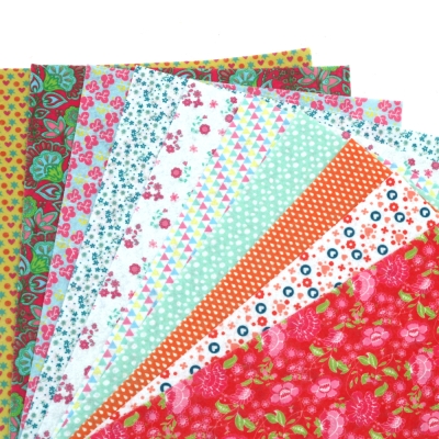 Мек акрилен филц 1-1.5 мм A4 20x30 см различни десени -10 броя