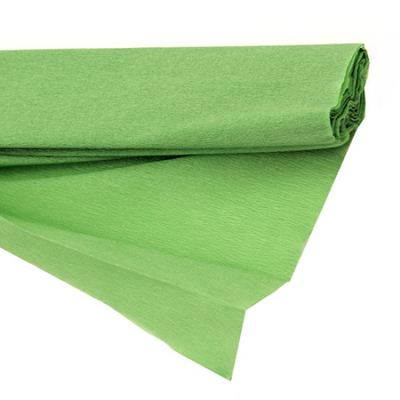 Креп хартия фина 50x200 см зелена светло