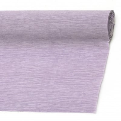 Креп хартия 50x230 см лилава бледо