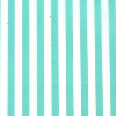 Целофан матиран лист 60x60 см на райе цвят бяло и зелено -1 лист
