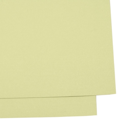 Картон перлен двустранен 260 гр/м2 А4 (297x209 мм) цвят жълто-зелен -1 брой