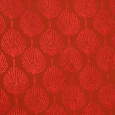 Дизайнерска индийска хартия 120 гр за скрапбукинг, арт и крафт 56x76 см Red HP09